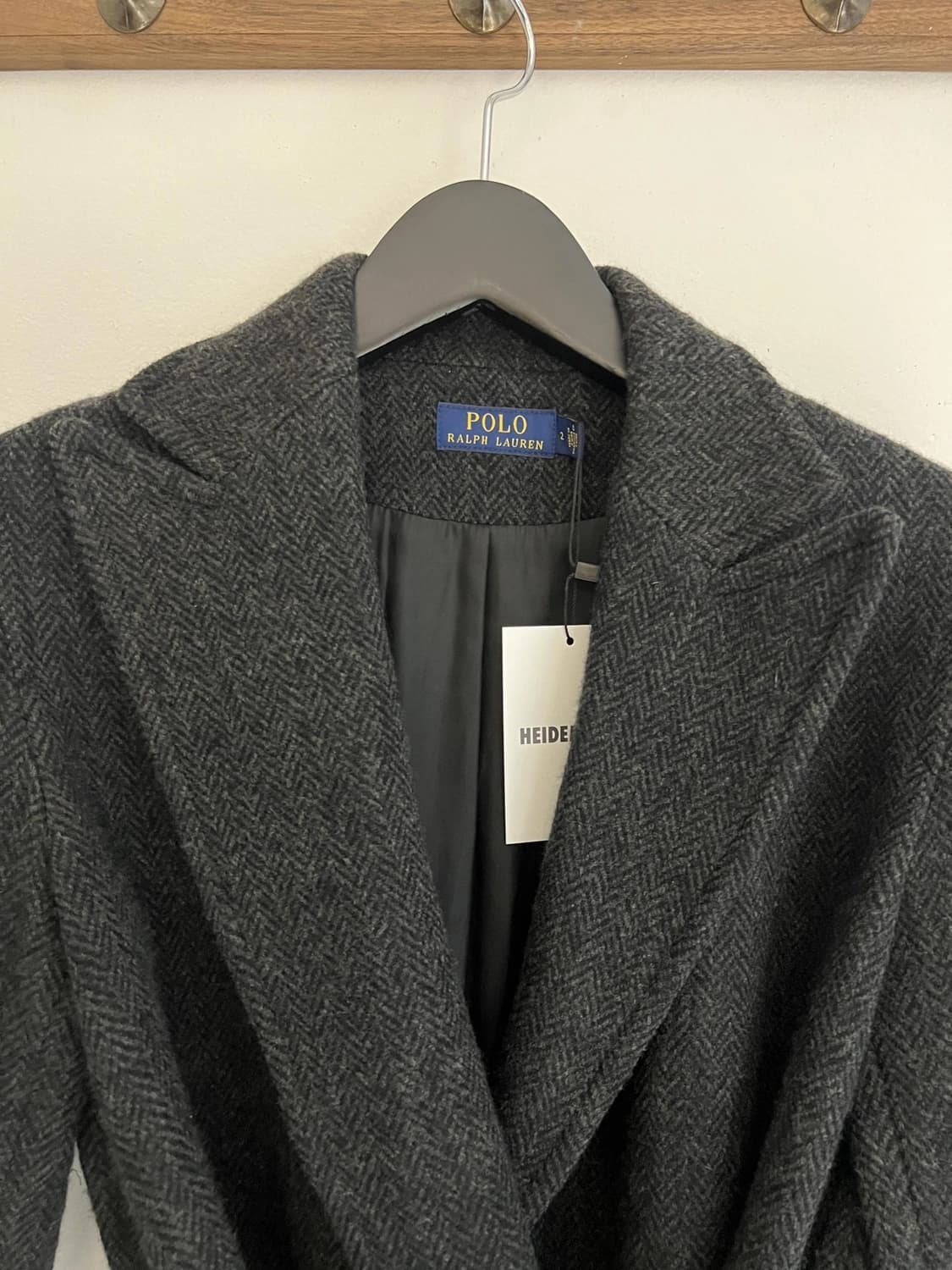 폴로 해링본 코트 상품이미지2