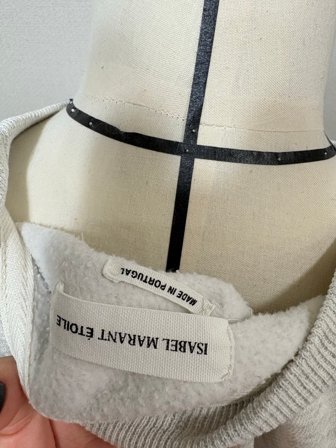 이자벨 마랑 Isabel marant 아이보리 맨투맨 40 상품이미지5