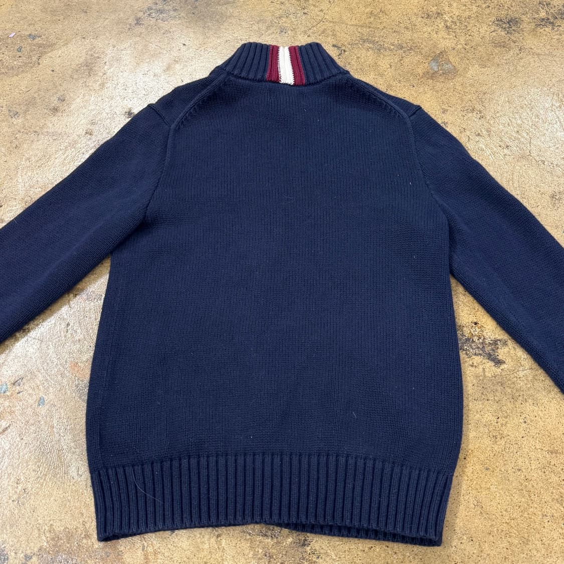 폴로 랄프로렌 네이비 니트 집업  상품이미지4