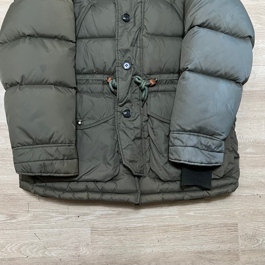 리메인 남성 덕다운 후드 필드 패딩 자켓 [그레이지] L/100 상품이미지3