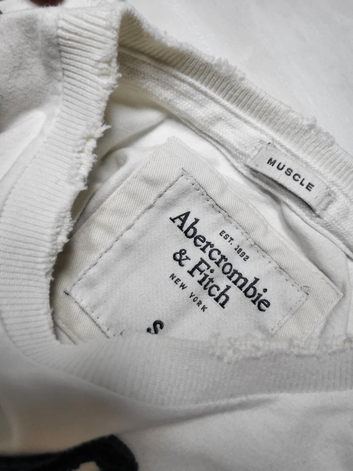 빈티지 아베크롬비 반팔 데미지 디테일 상품이미지2