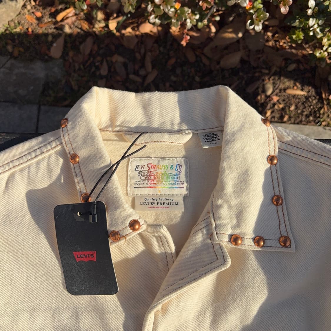 리바이스 Levi’s 레인보우 로데오 웨스턴 자켓 상품이미지9