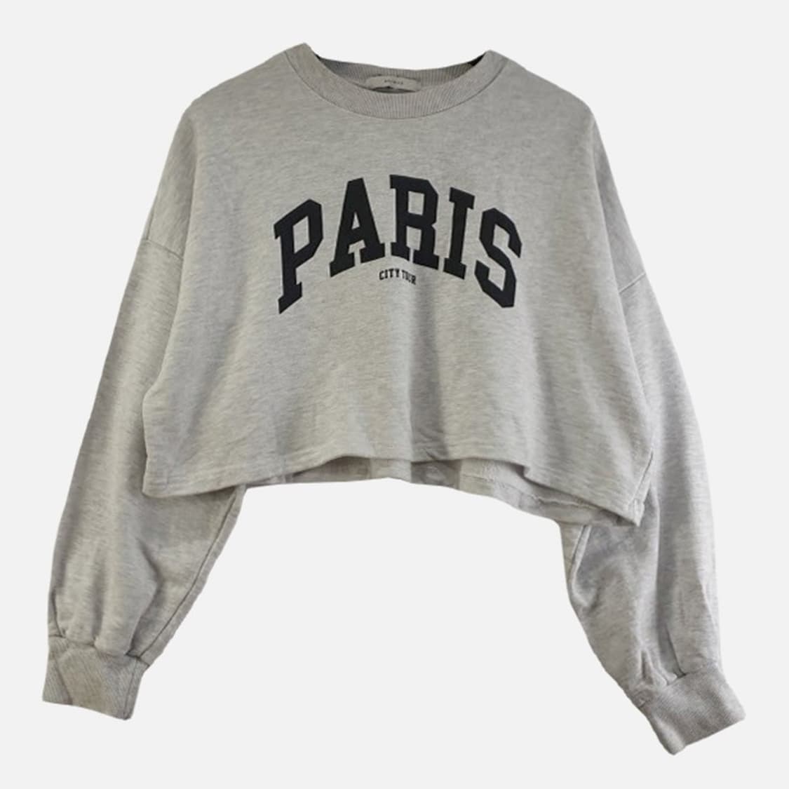 여FREE 크롭 맨투맨 M6302 상품이미지1