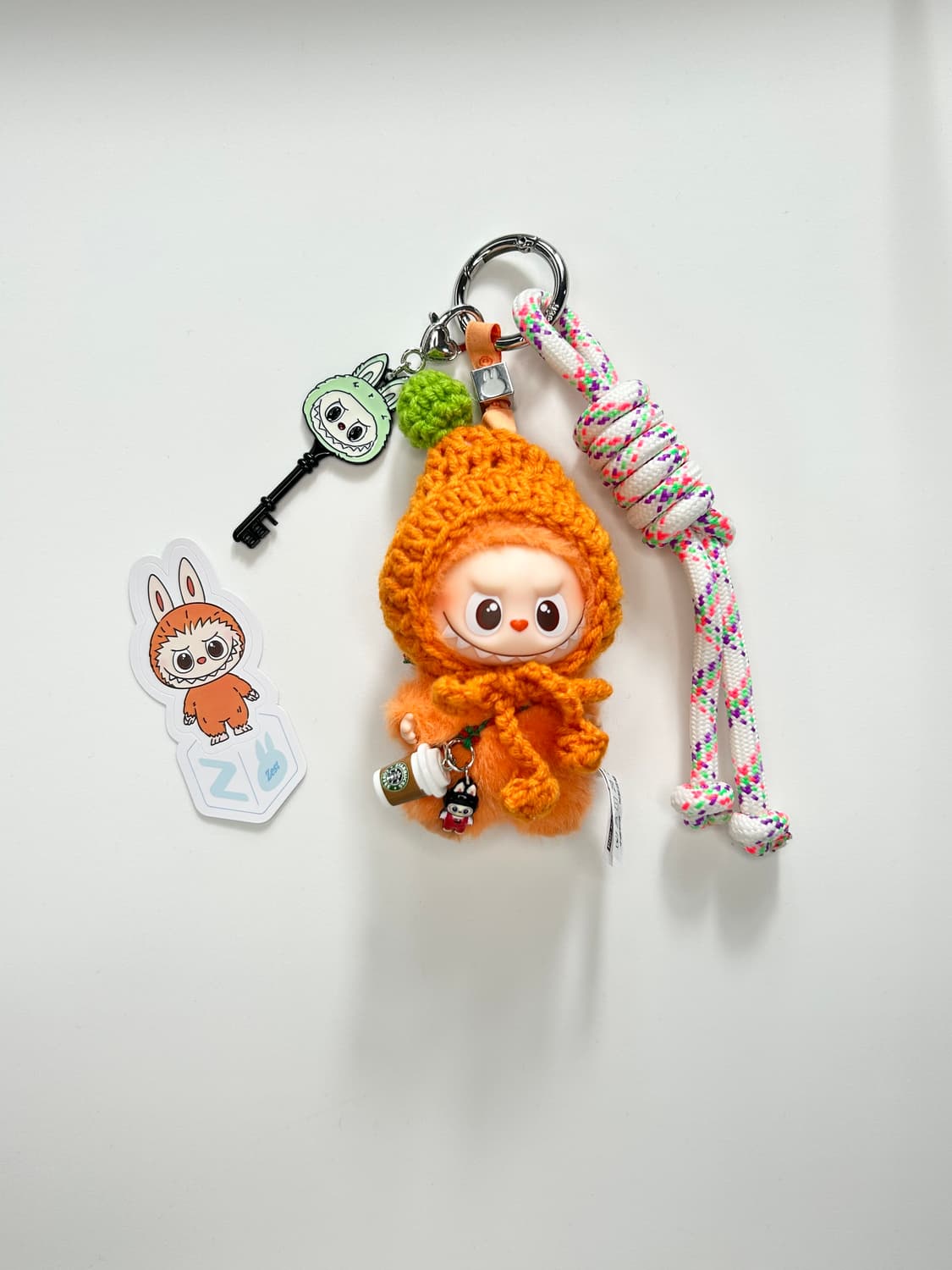 🙊미니라부부 내 마음속 비밀번호”Z”커스텀키링 상품이미지1