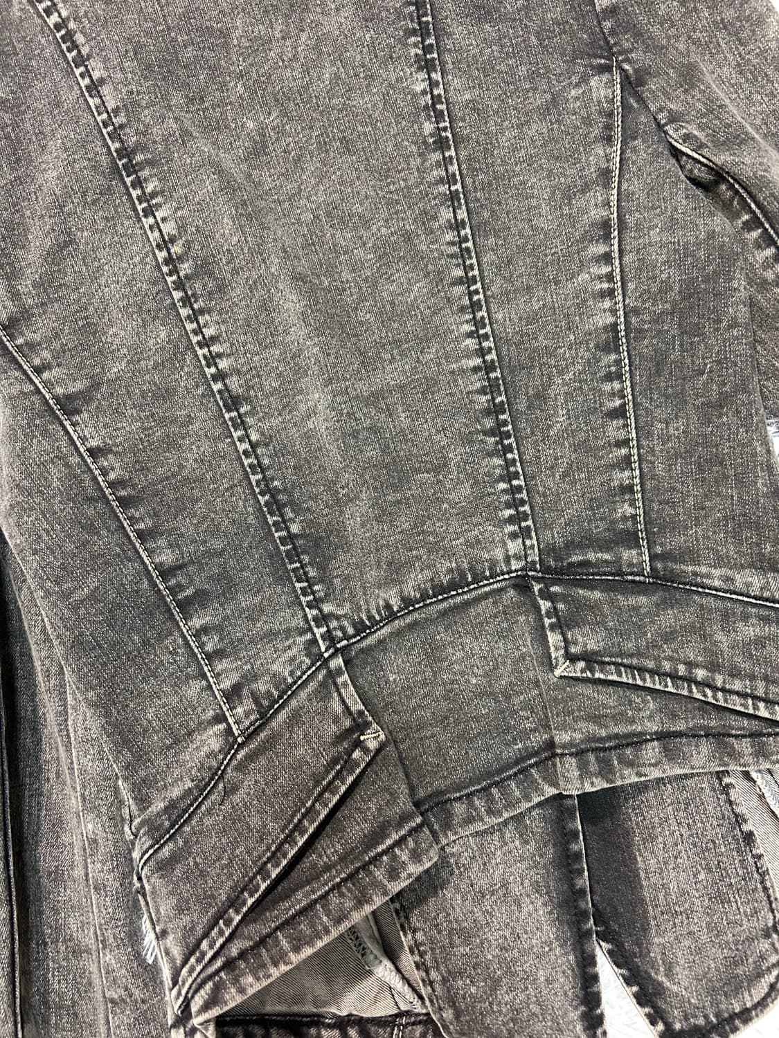 punk rock chic mood denim jacket 상품이미지5