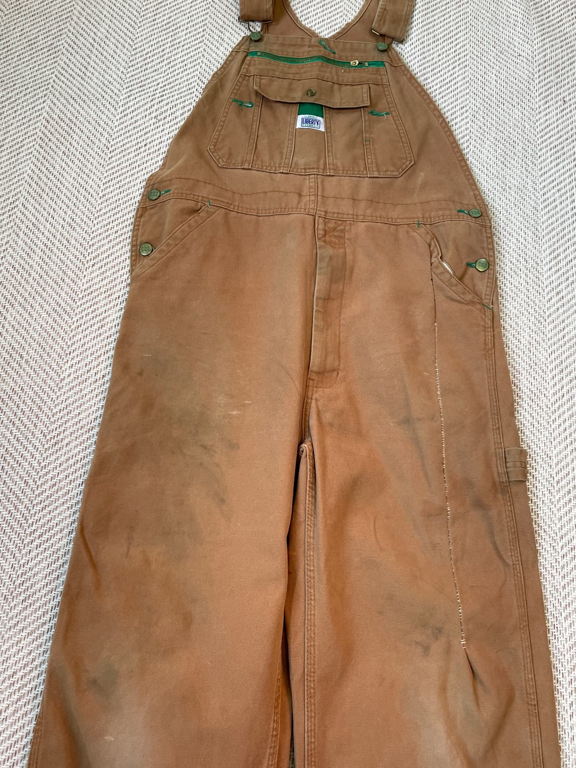 아메리칸 빈티지 덕 캔버스 오버롤 팬츠  J03329 상품이미지3