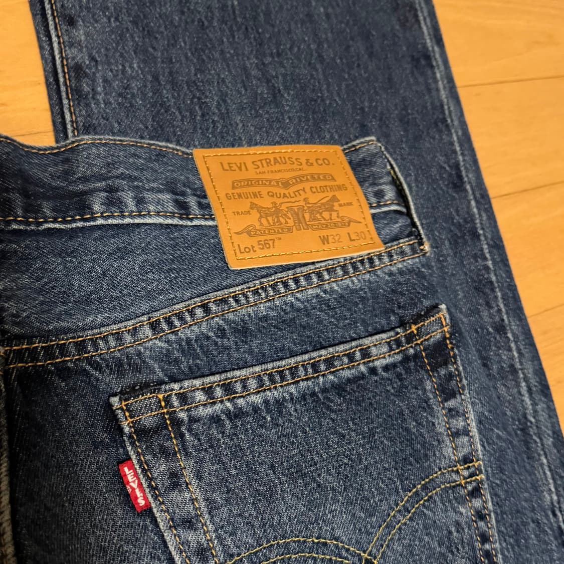 리바이스 567 플레어진 32 x 30 상품이미지2