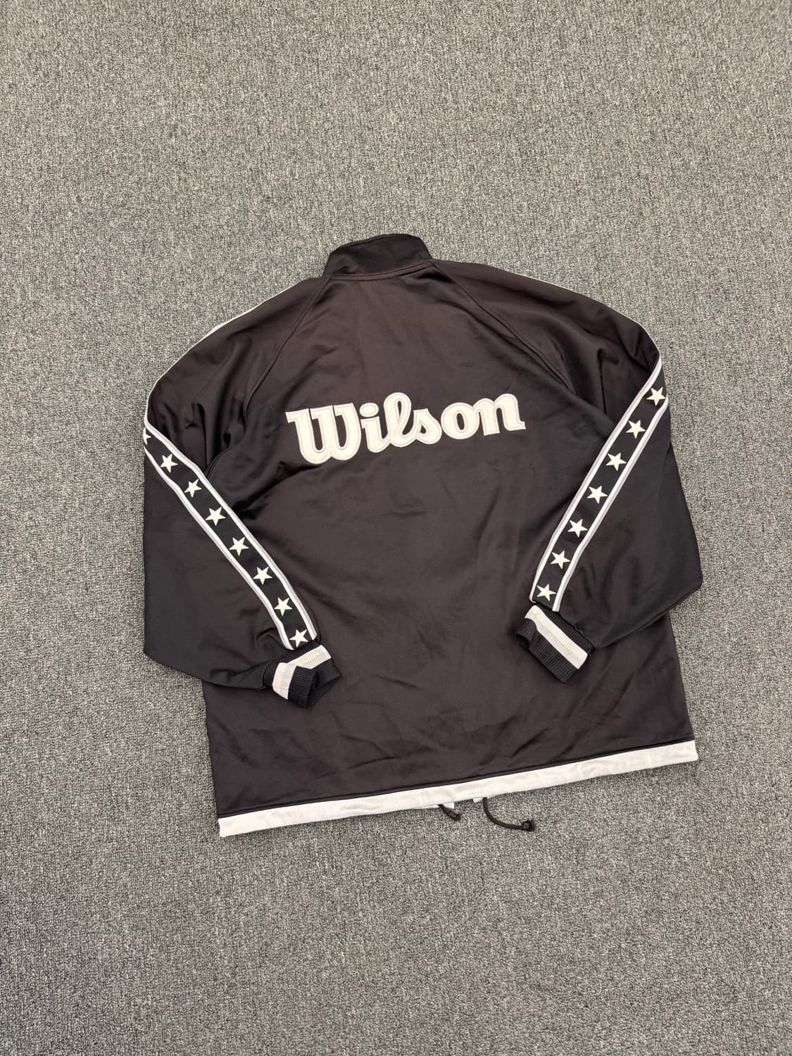 L)Wilson 빈티지 자수 트랙탑 져지 상품이미지5