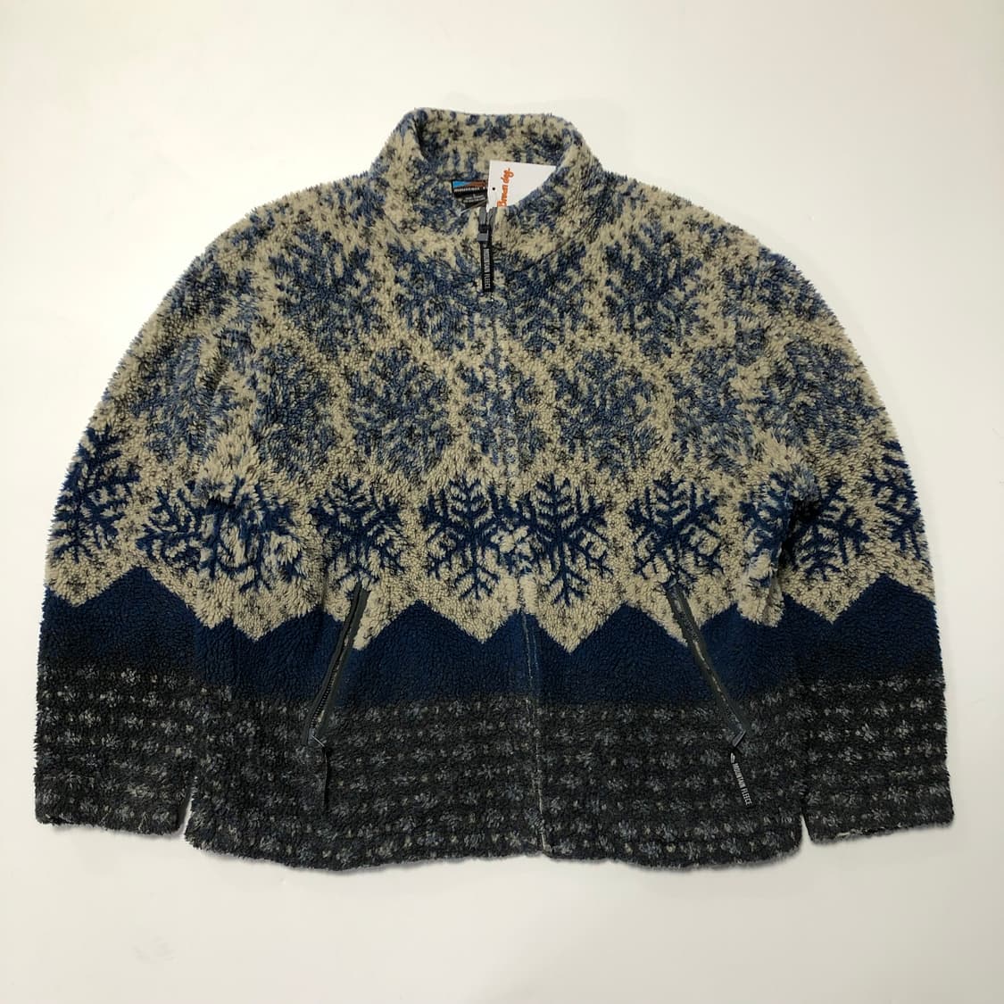1990s 마운틴 플리스 노르딕 패턴 자켓  상품이미지1