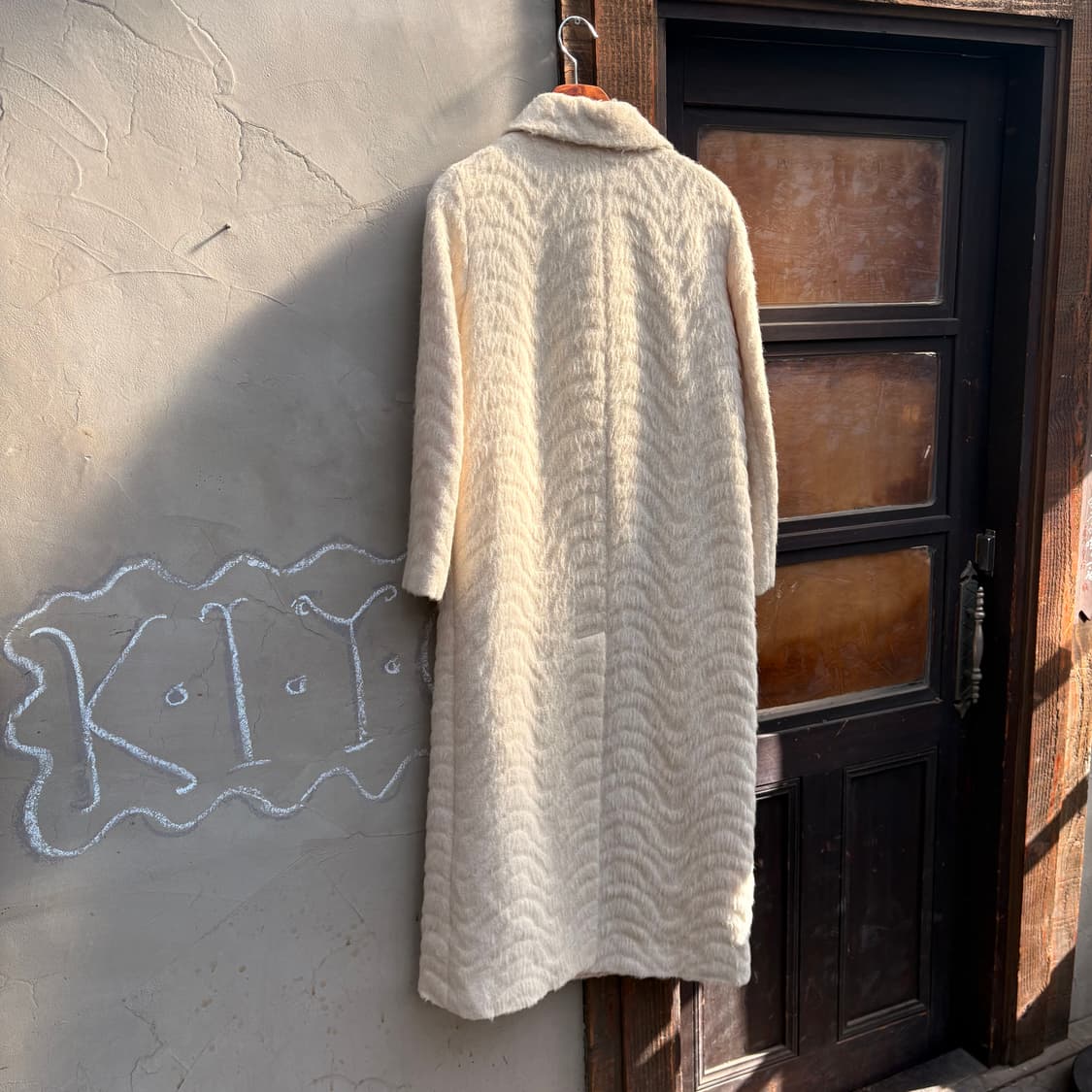 DKNY 디캔앤와이 알파카 울 블렌드 코트 상품이미지7