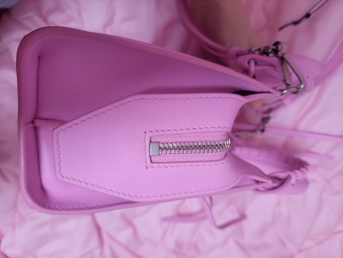 정품)급처상태좋음!발렌시아가 핑크 네오 클래식 탑핸들 시티 크로스백 가방 상품이미지8