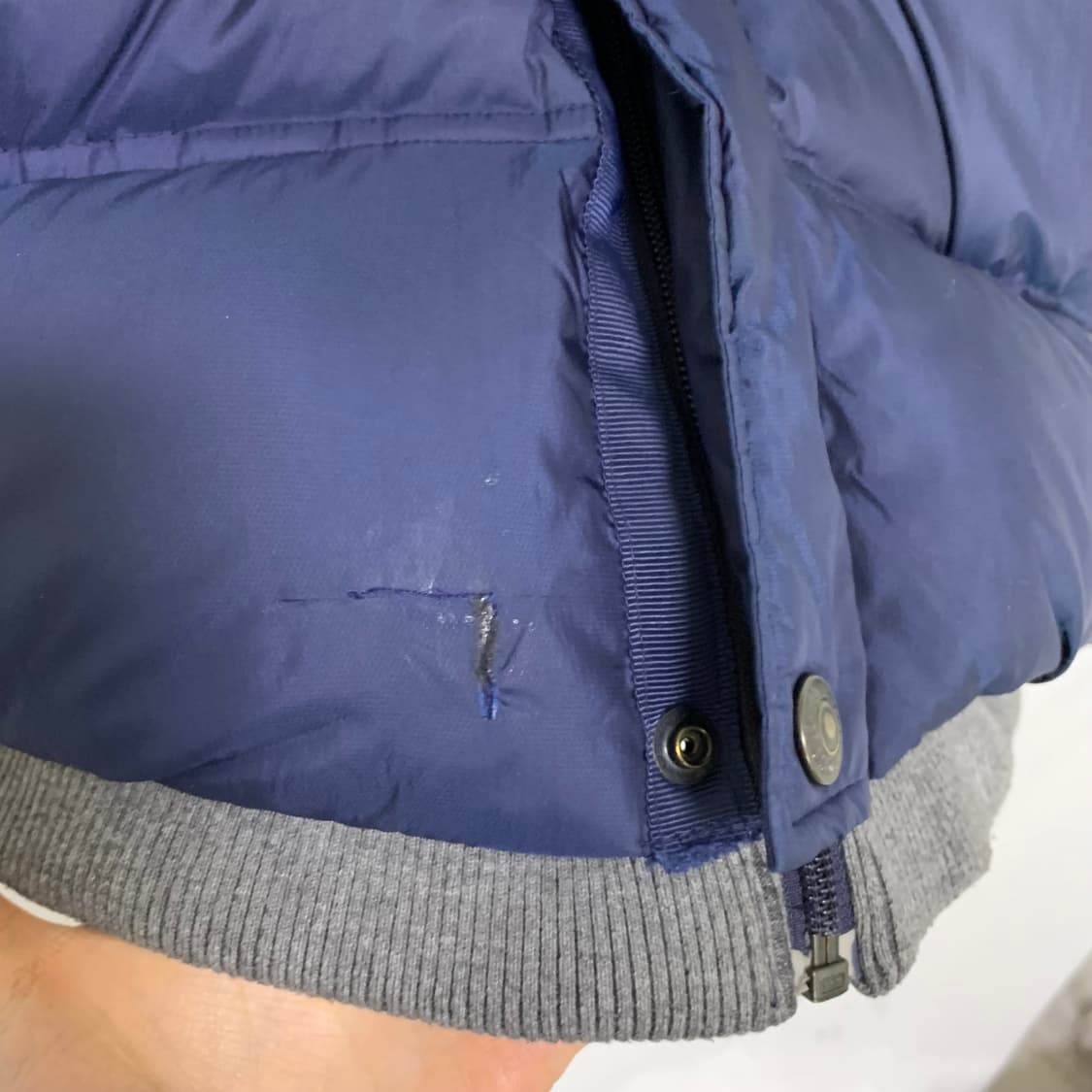 리바이스 빈티지 네이비 패딩 조끼 베스트 키즈 여성 S 상품이미지3