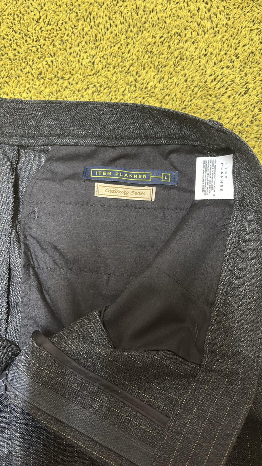 아이템 플래너 스트라이프 남성 정장세트 L 상품이미지6