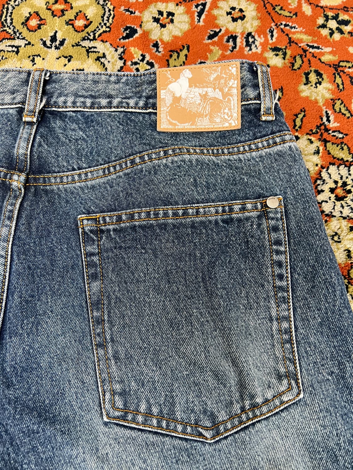 [33] 모드나인 MOD1W 와이드 데님 팬츠 상품이미지5