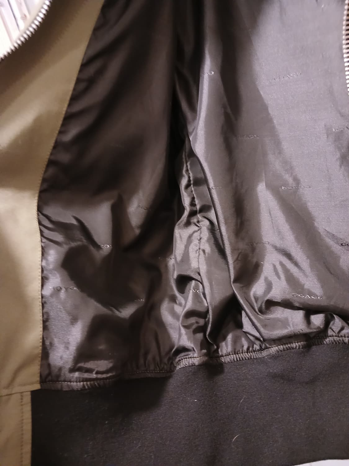 코치 정품 여성 봄버 자켓 50 사이즈 상품이미지3
