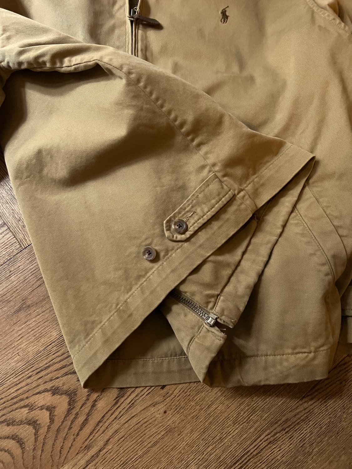 [XL]폴로 랄프로렌 체크 디테일 베이지 베이포트 자켓 상품이미지7