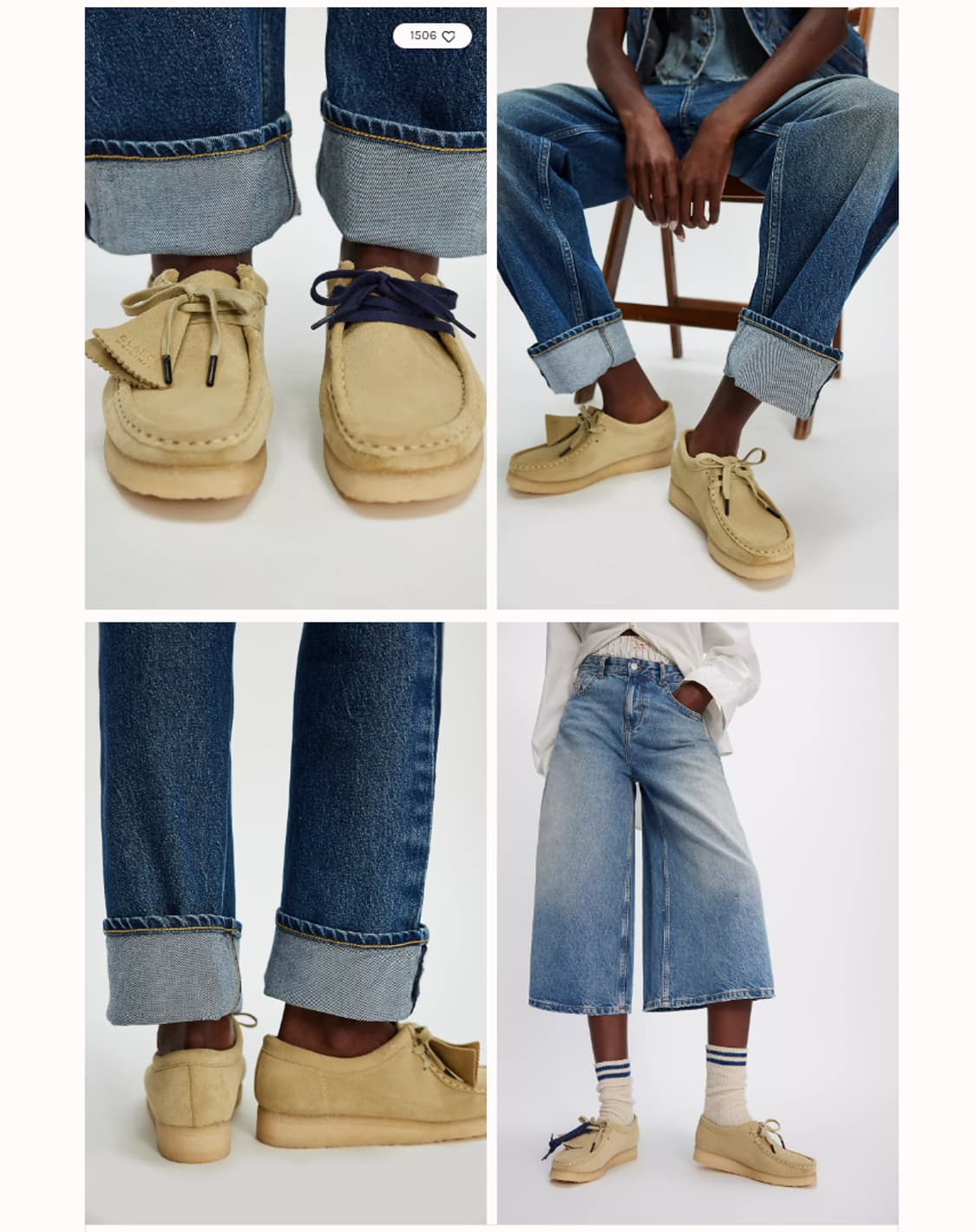 240 새제품 (W) 클락스 왈라비 메이플 스웨이드 261-55545 상품이미지2