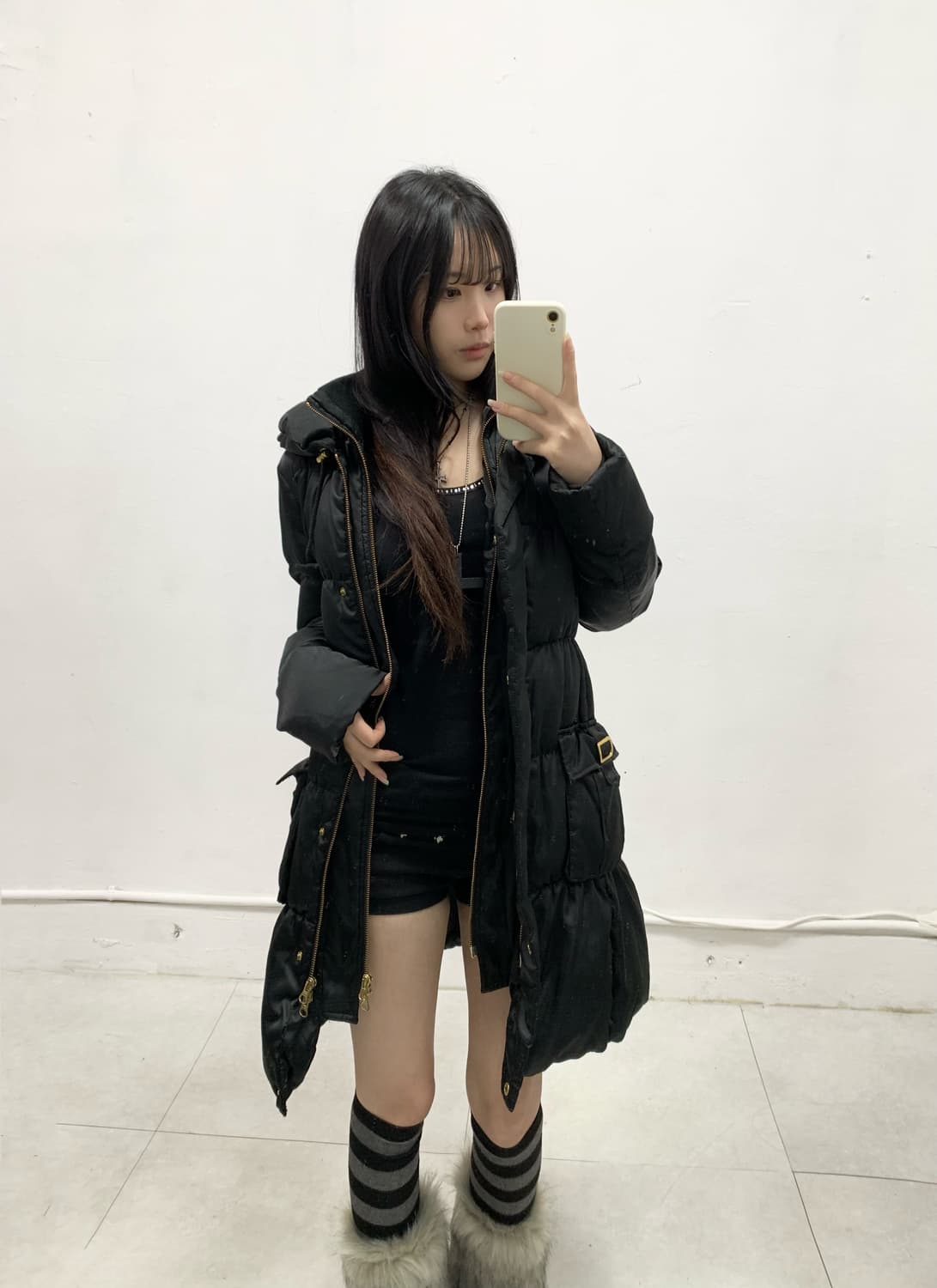 [RUIRUE BOUTIQUE] 오네갸루 y2k 패딩 자켓 상품이미지2