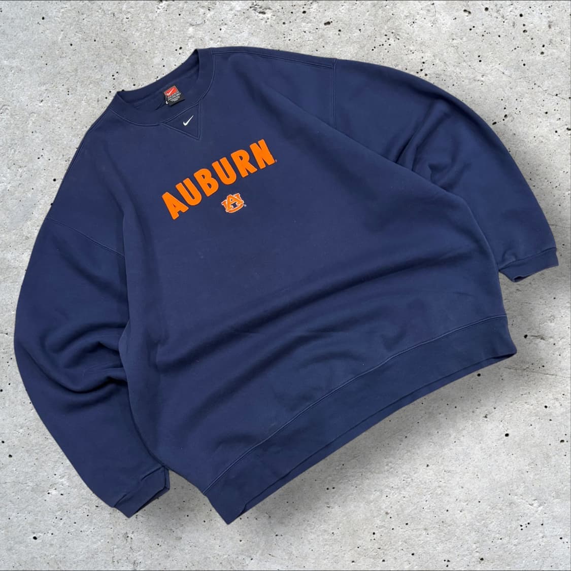 [XXL] 90s 나이키 AUBURN 빈티지 맨투맨 네이비 B992 상품이미지1