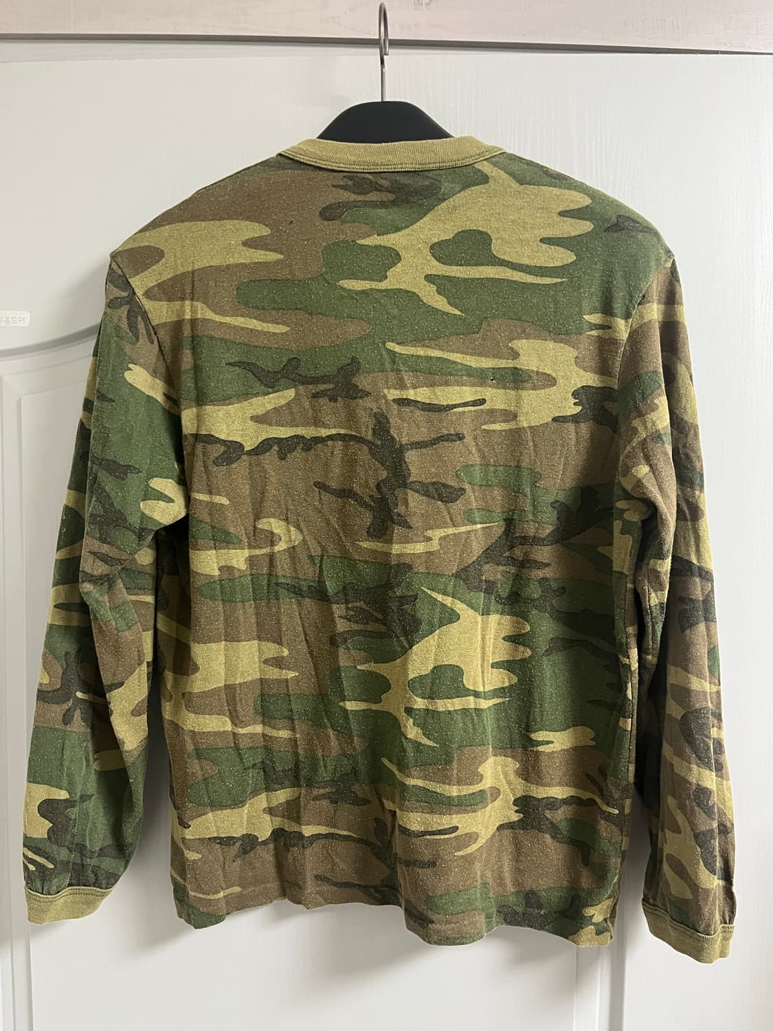 80s 우드랜드 카모 롱슬리브 상품이미지2