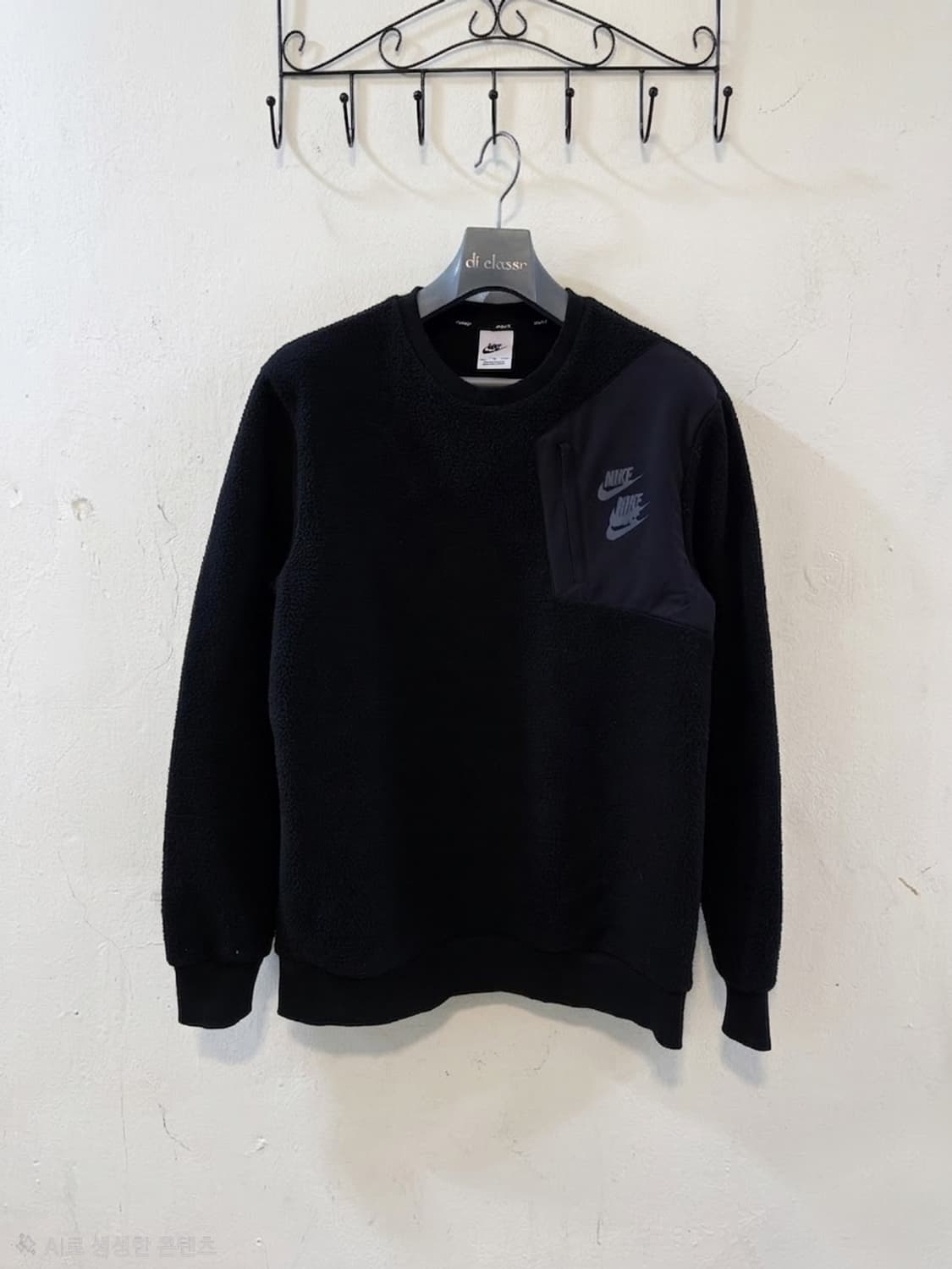 나이키 뽀글이 플리스 맨투맨 M 상품이미지1