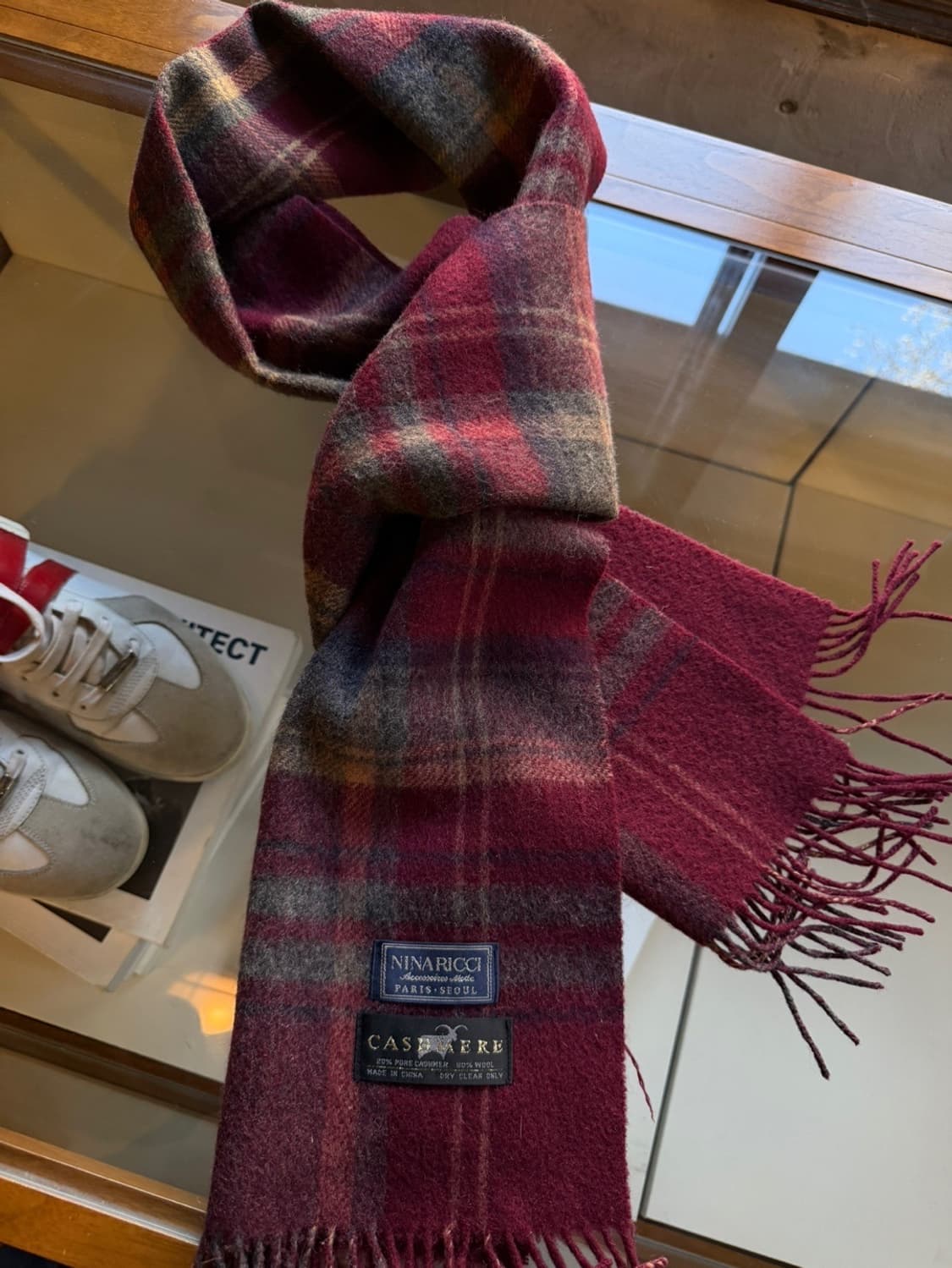 니나리치 캐시미어 머플러 상품이미지1