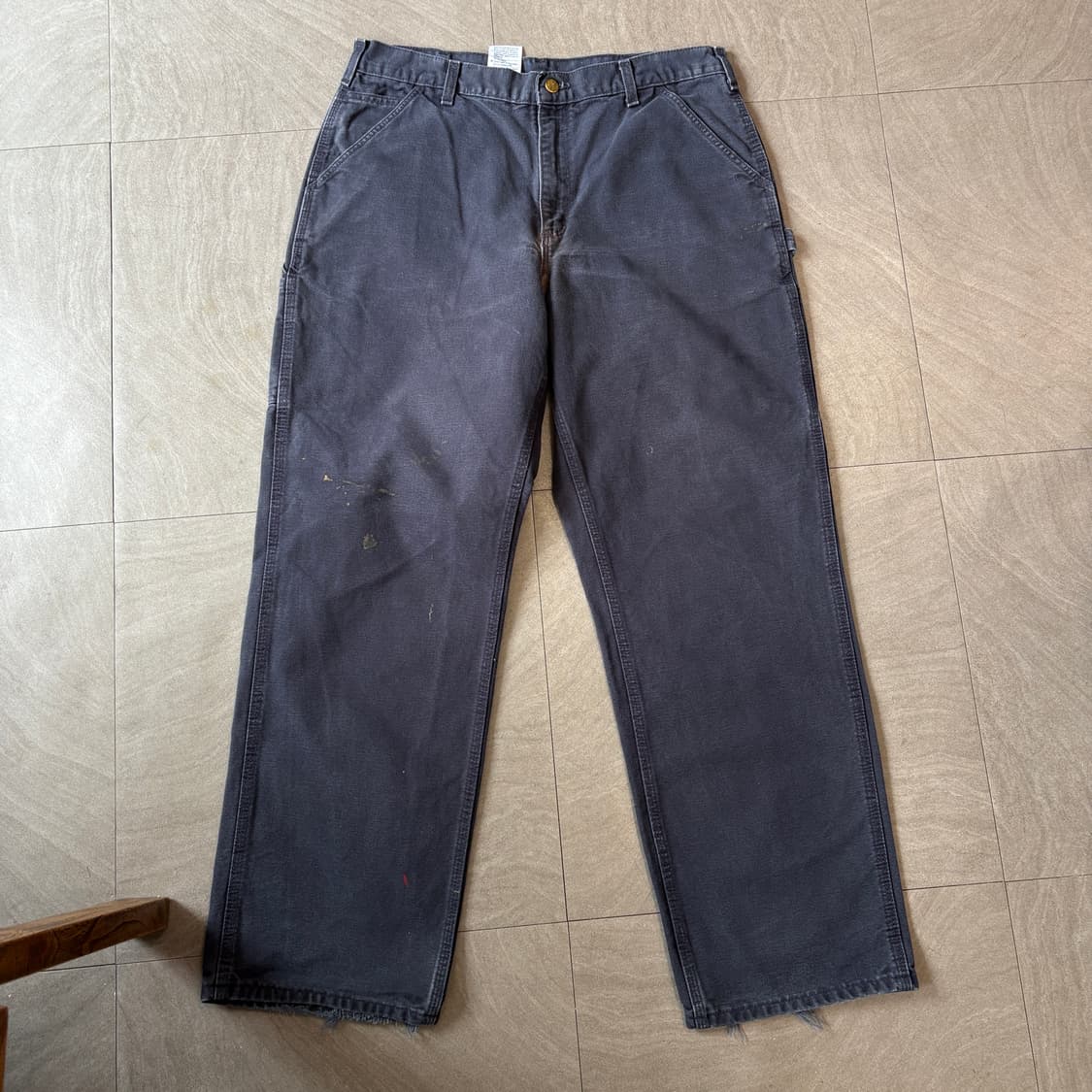 칼하트 정품 오리지널 네이비 카펜터 팬츠 바지 상품이미지5