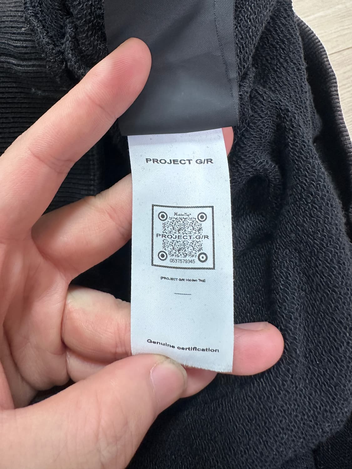 프로젝트gr 마인드 슬로터 빈티지 워시드 후드 블랙 상품이미지6