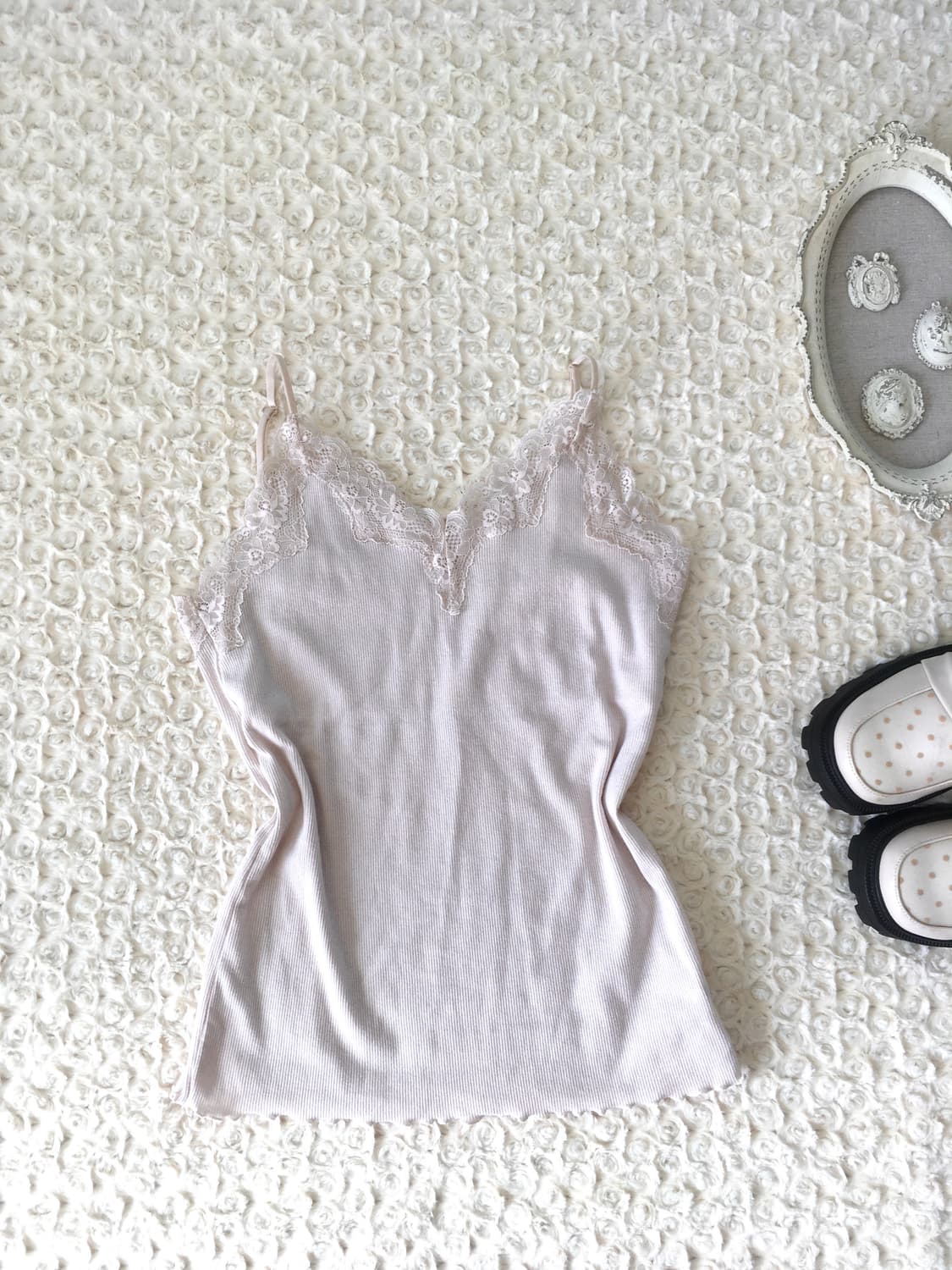 Set) bolero + sleeveless + muffler 상품이미지9