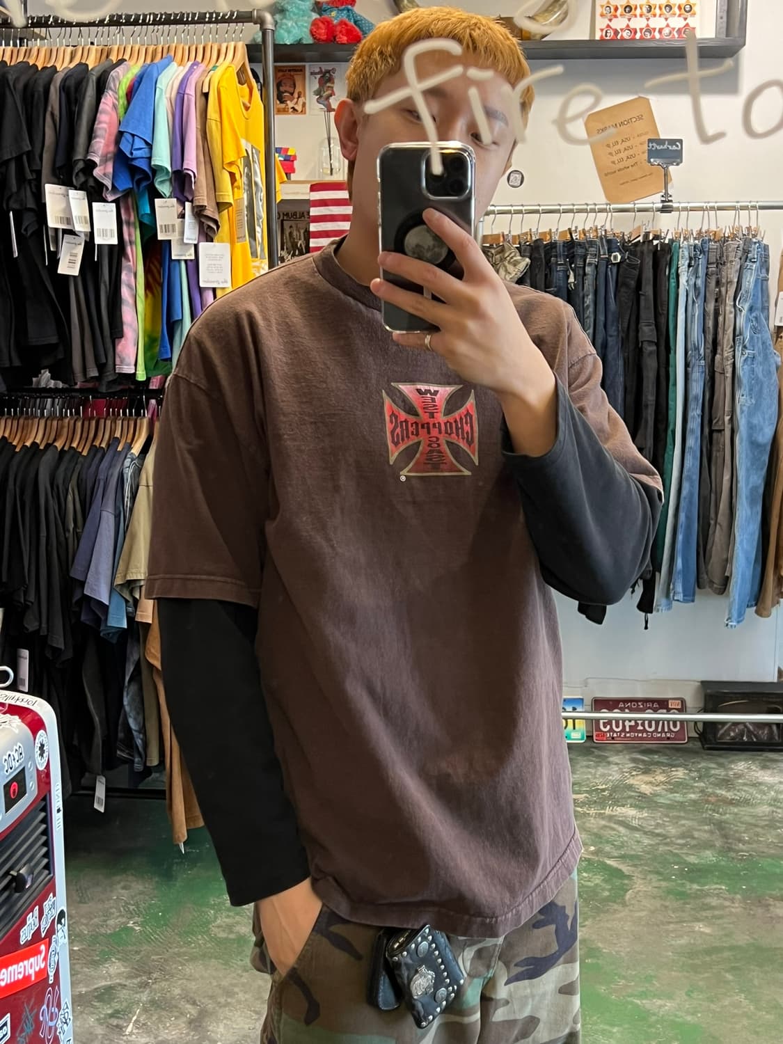 00's [XL] 웨스트코스트차퍼스 빈티지 티셔츠 제시후 상품이미지2