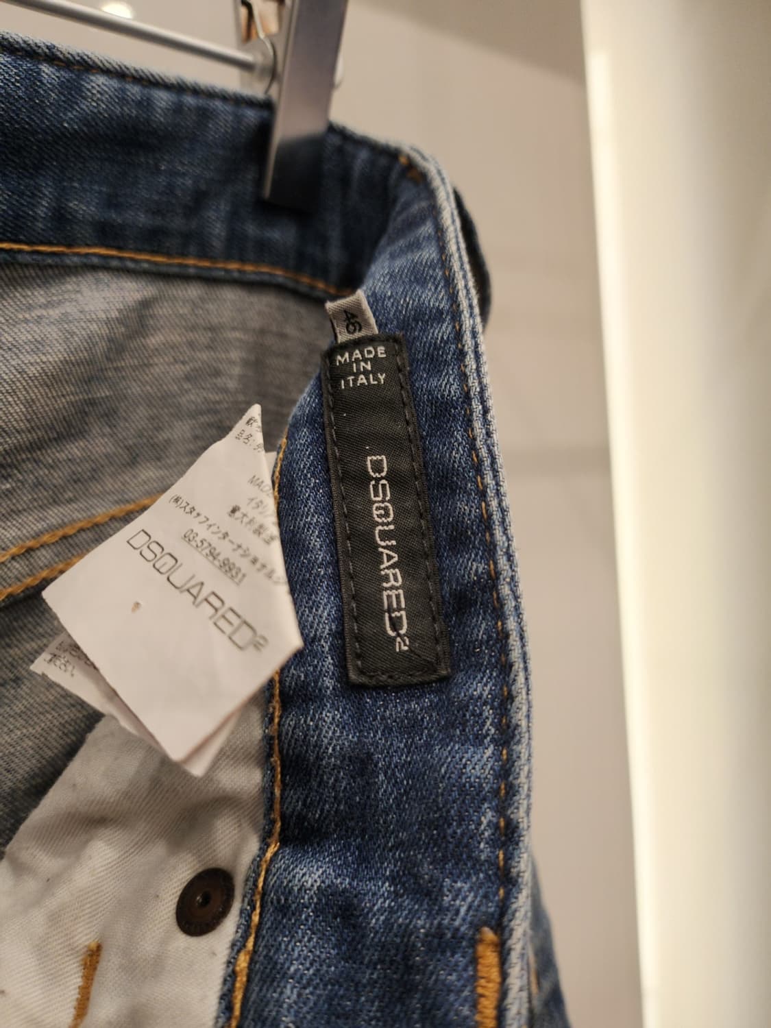 디스퀘어드2 데미지워싱 데님46 상품이미지3