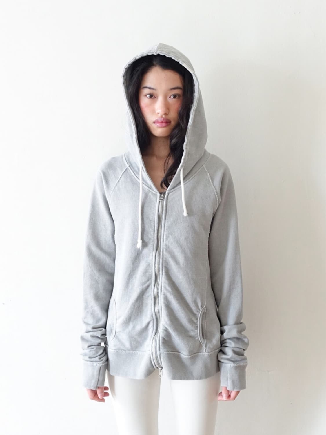 샵페어리 faerie washed lily hoodie (grey) 상품이미지1