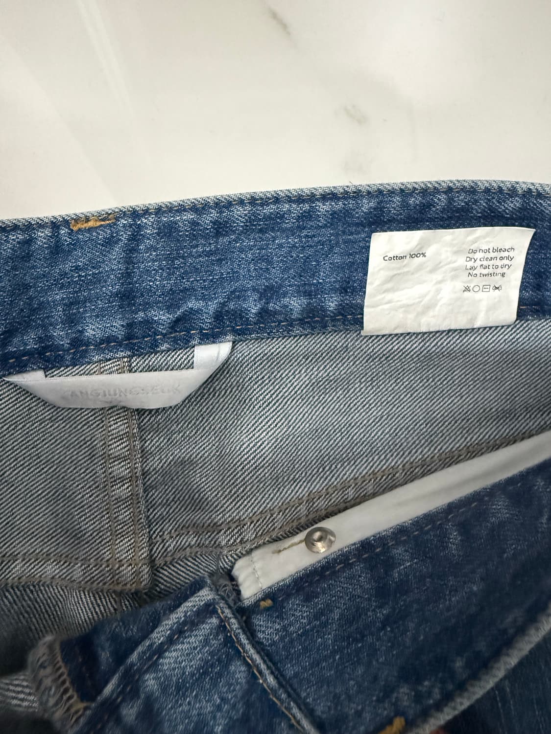 강정석 25ss 데님팬츠 타입2 (부츠컷) 30size 상품이미지3