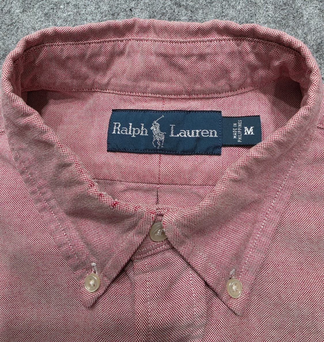 폴로 랄프로렌 멀티포니 빈티지 옥스포드 셔츠 M 상품이미지5