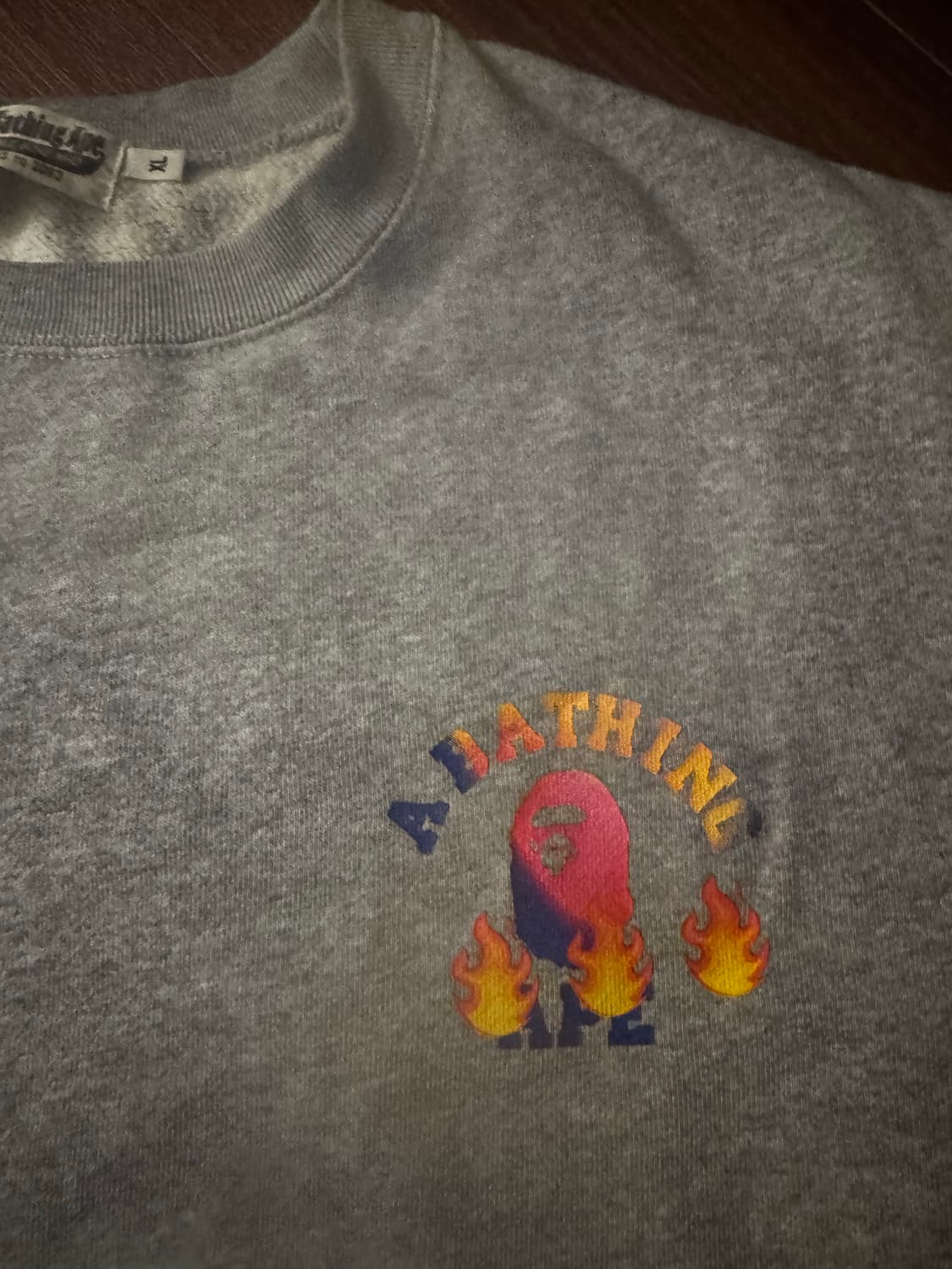 베이프 해시태그 맨투맨 상품이미지2