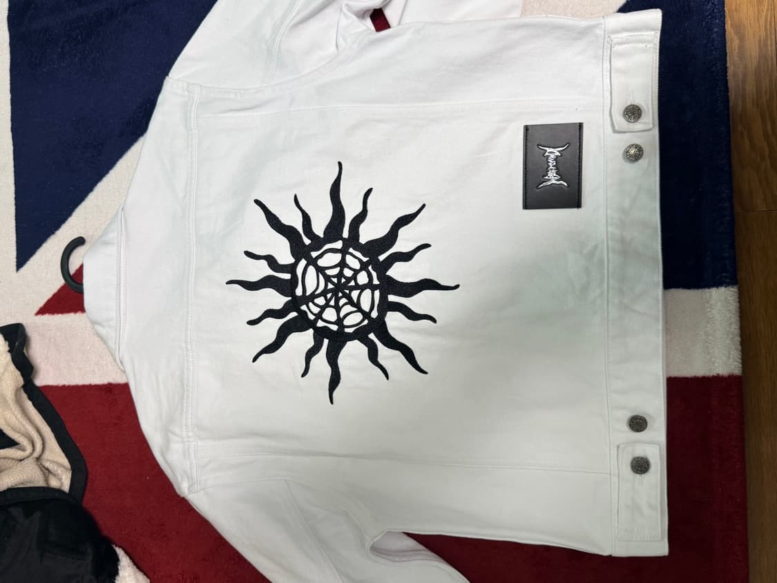 NOREMID DENIM TRUCKER JKT - WHITE (S) 상품이미지4