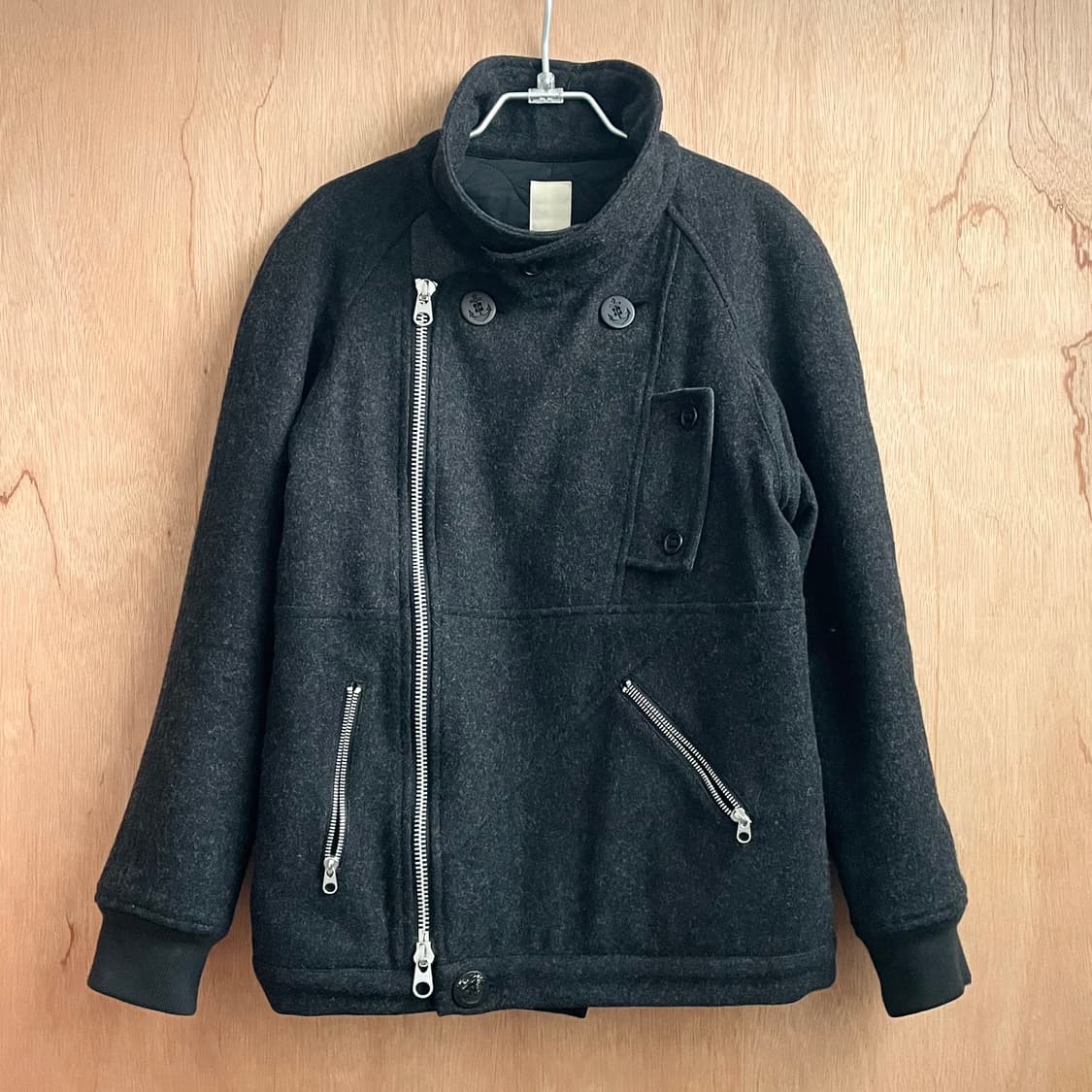 논네이티브 울 라이더스 봄버 자켓 상품이미지4