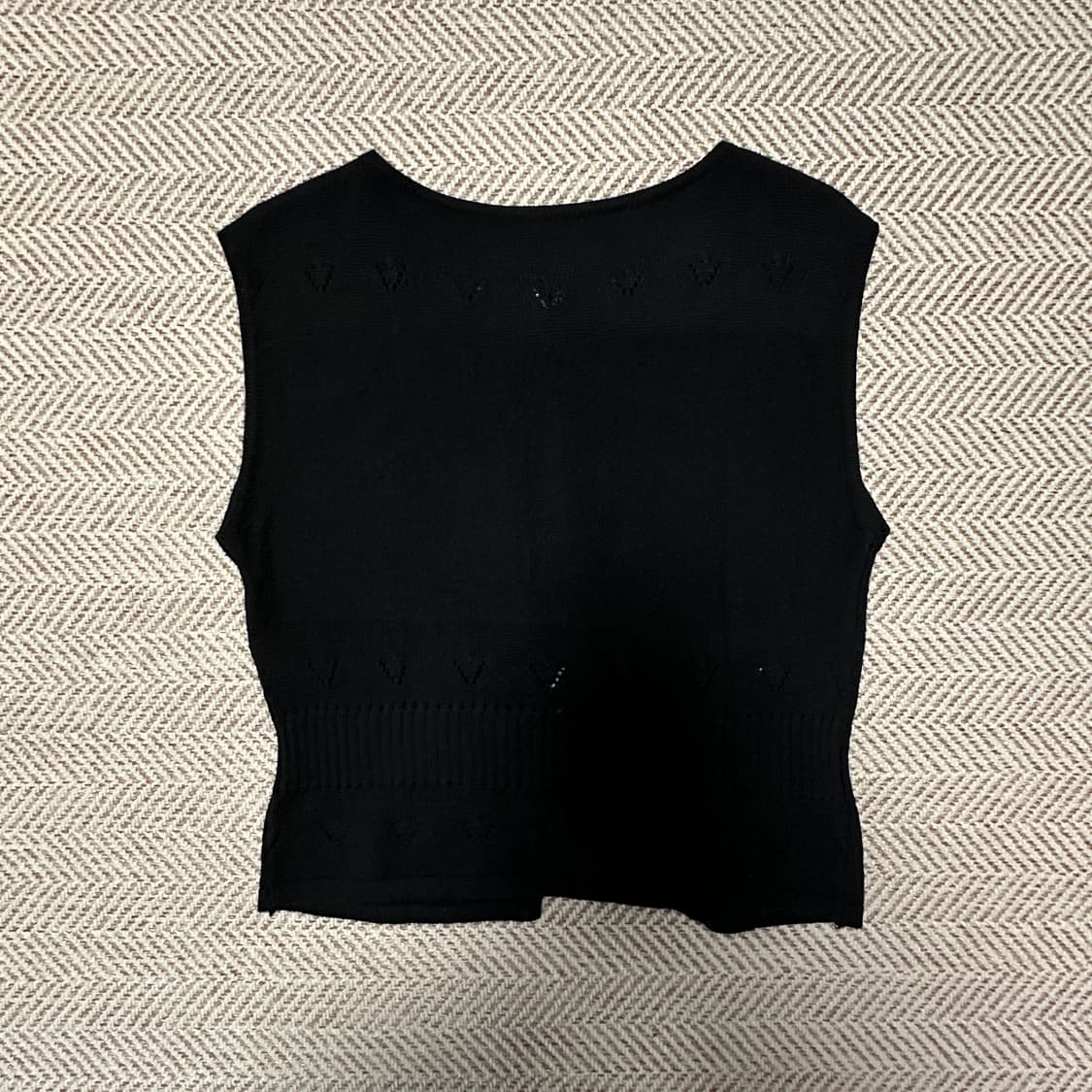 COURREGES paris france made knit vest 상품이미지2
