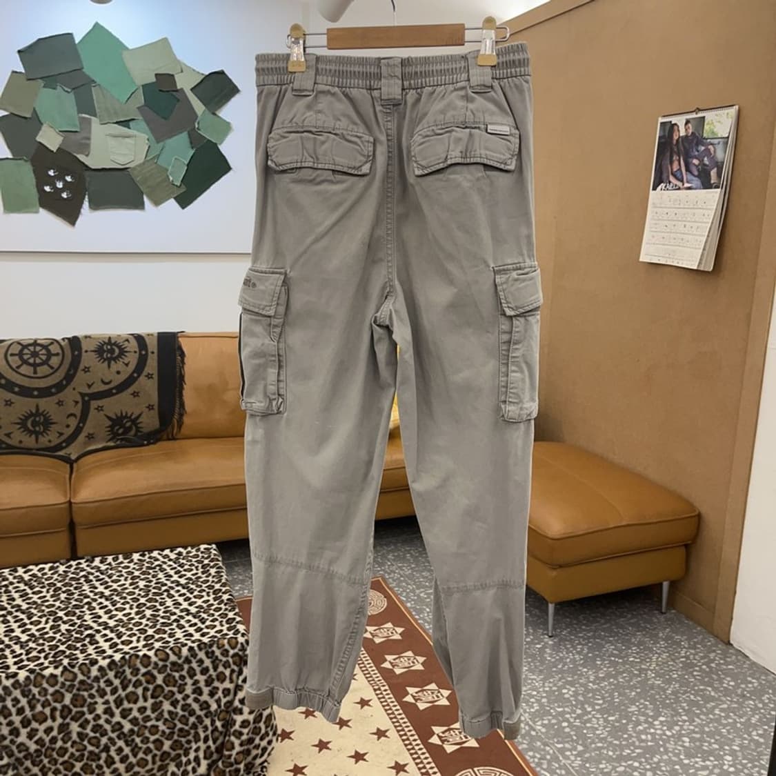 디스이즈네버댓 스트릿 힙합 밴딩 조거 카고팬츠 S C09212 상품이미지4