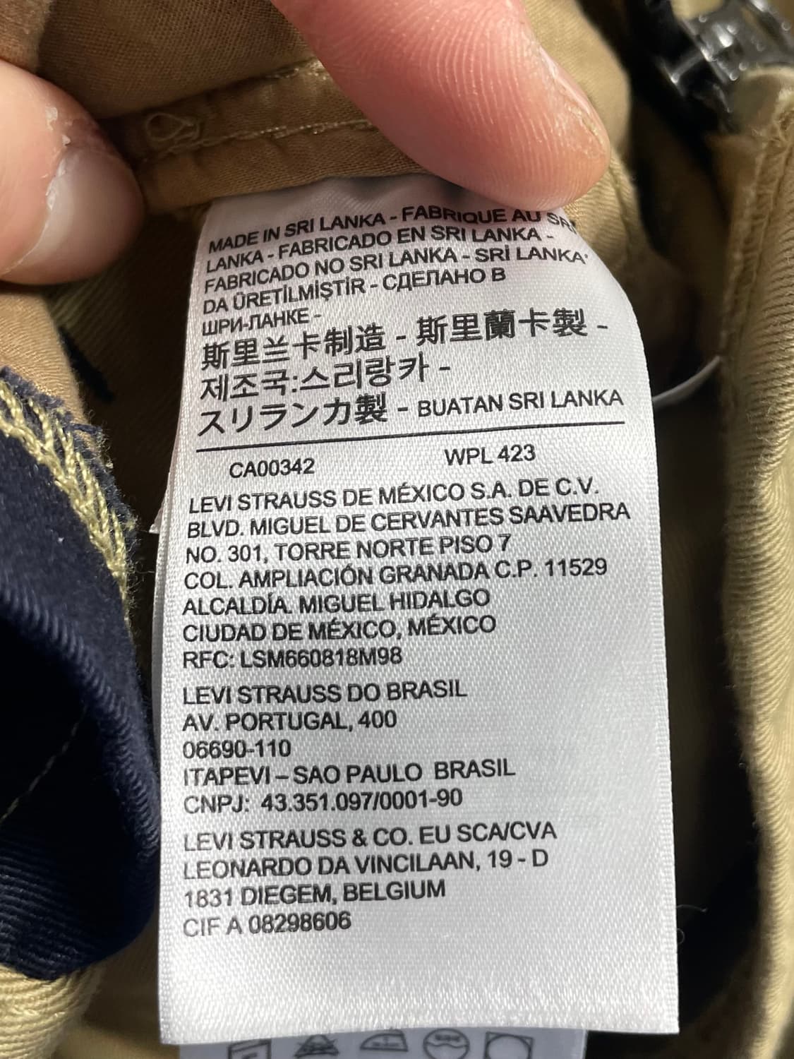 리바이스 스케이트 헌터 워크 자켓 (on.26) 상품이미지7