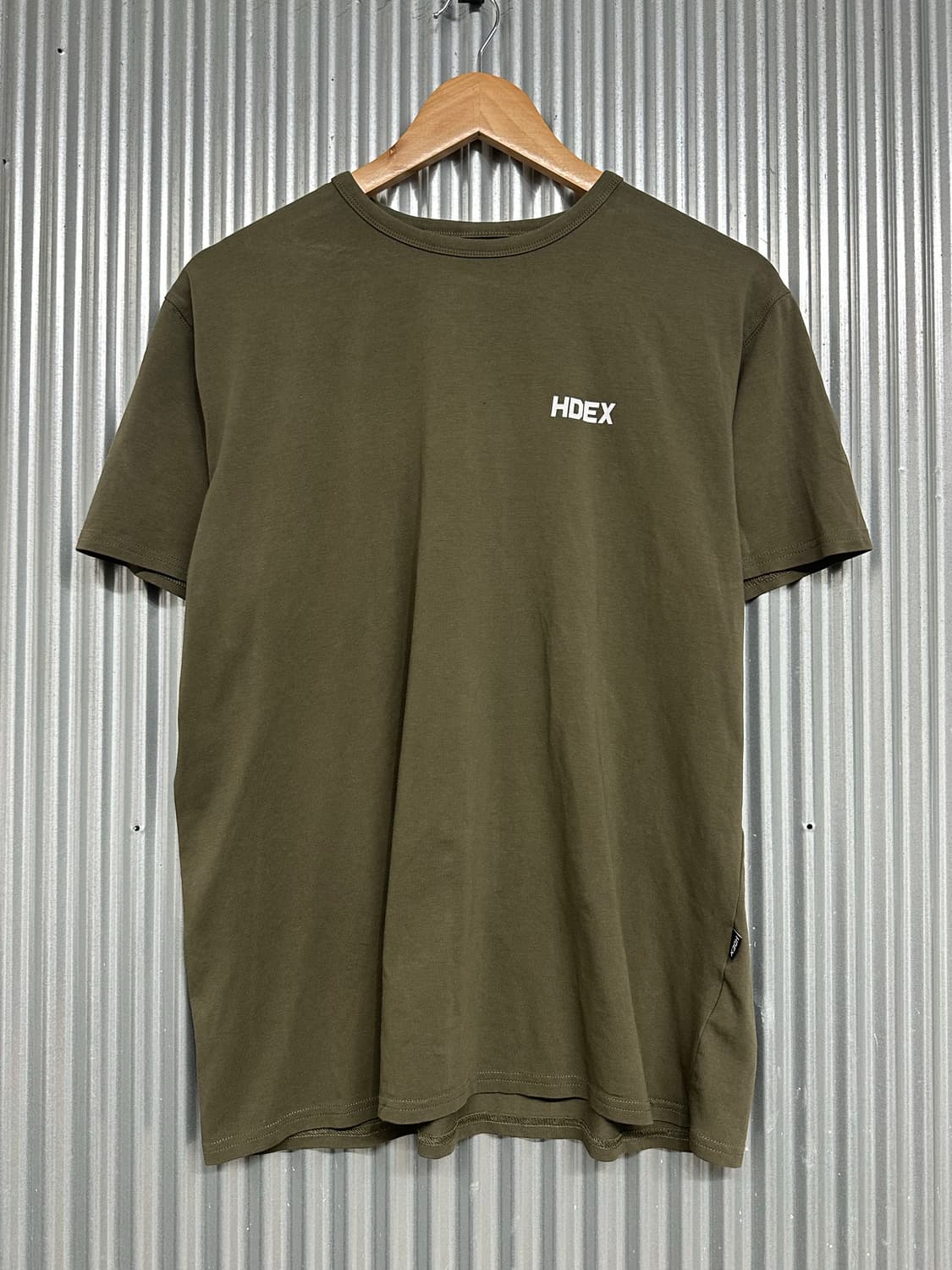[2XL] HDEX 에이치덱스 카키 반팔 티셔츠 상품이미지1