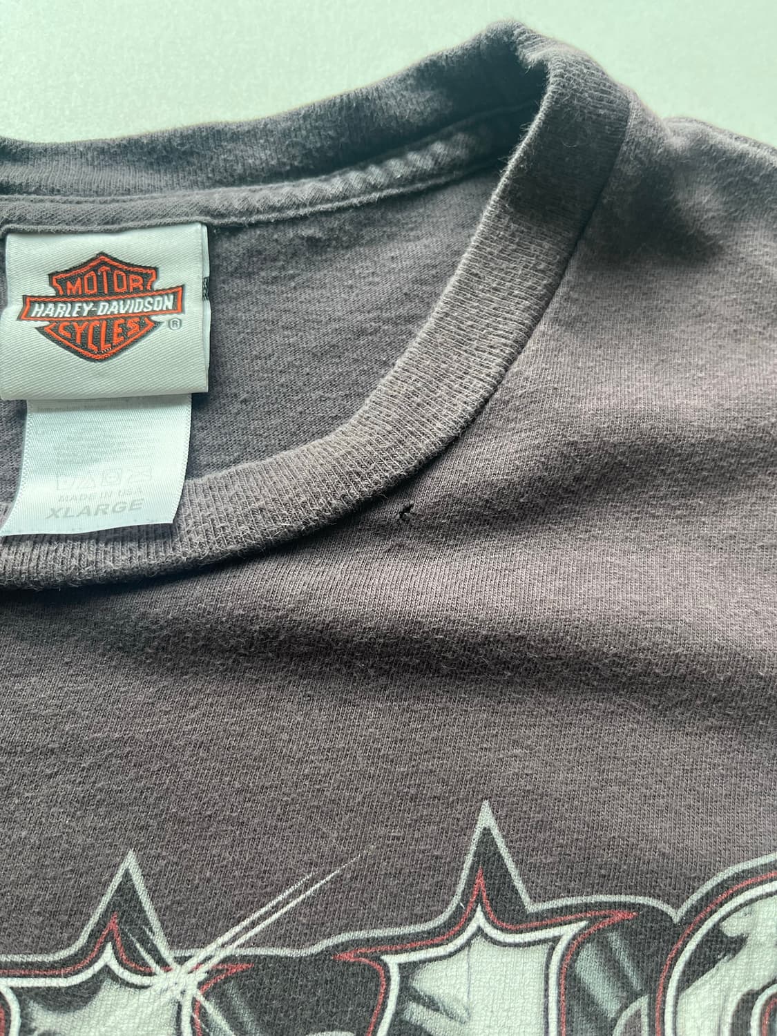 Harley Davidson Skull & Pinupgirl 반팔티 상품이미지7