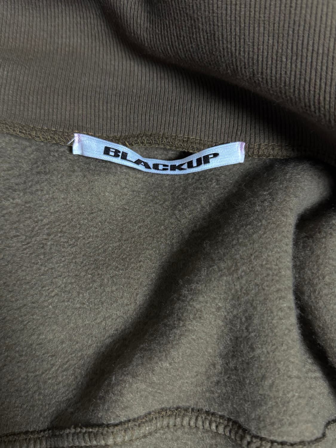 블랙업 칼리스 기모 집업 상품이미지5