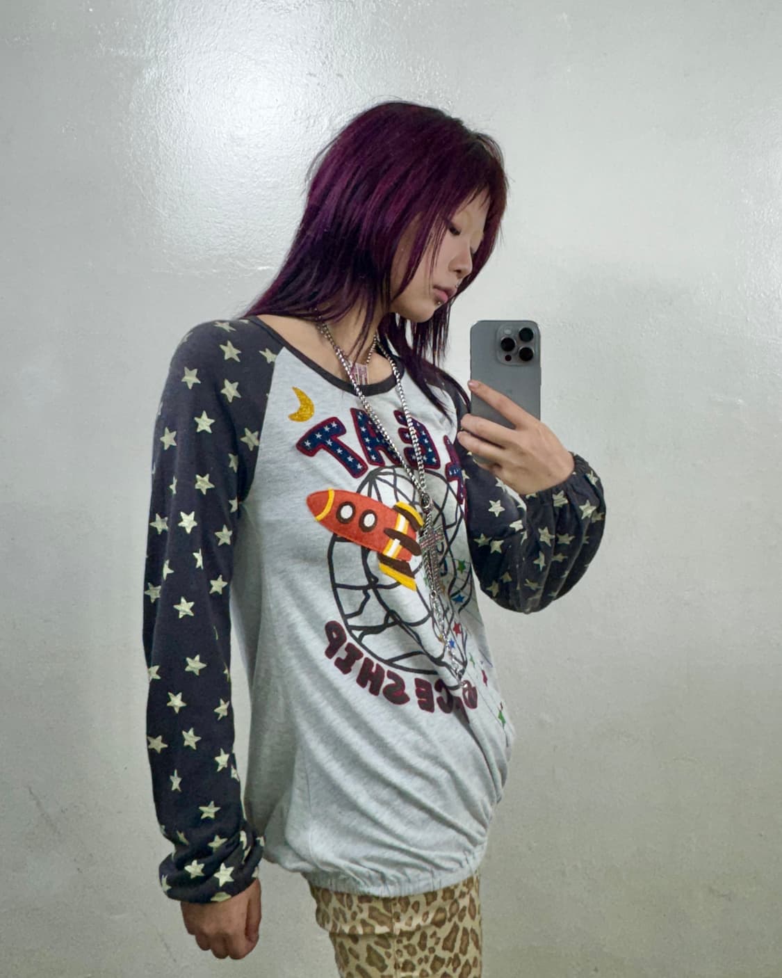 Shirring Detail Star Sleeve 상품이미지2
