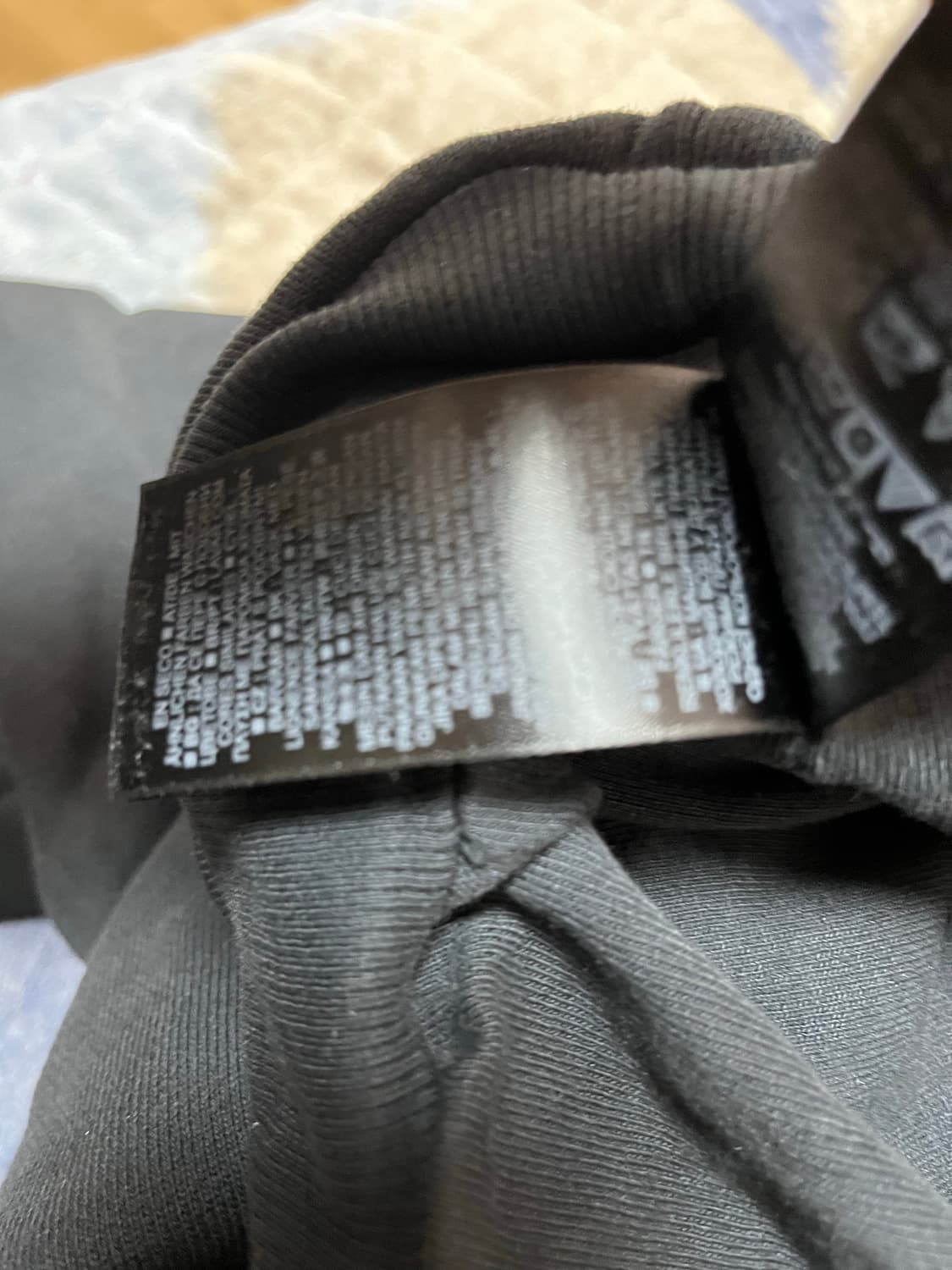 [L택포] 이지 갭 엔지니어드 바이 발렌시아가 도브 후드 워시드 블랙 상품이미지9