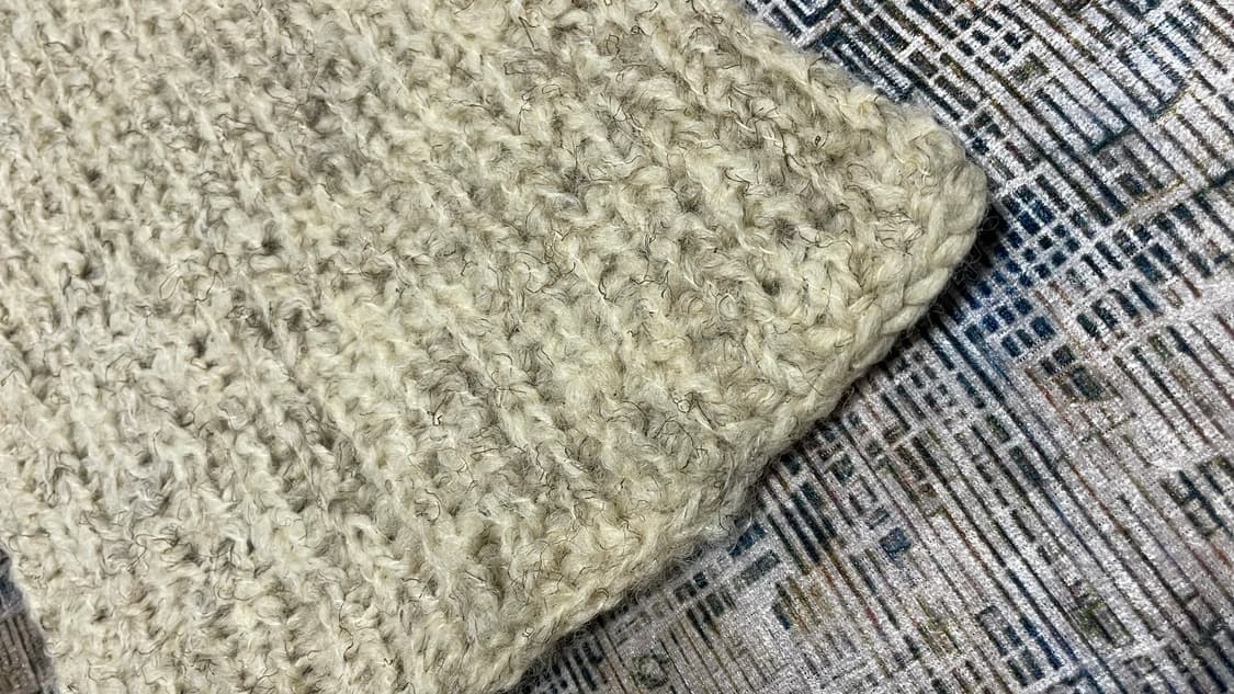 JPN 빈티지  핸드메이드 니트 머플러 상품이미지4