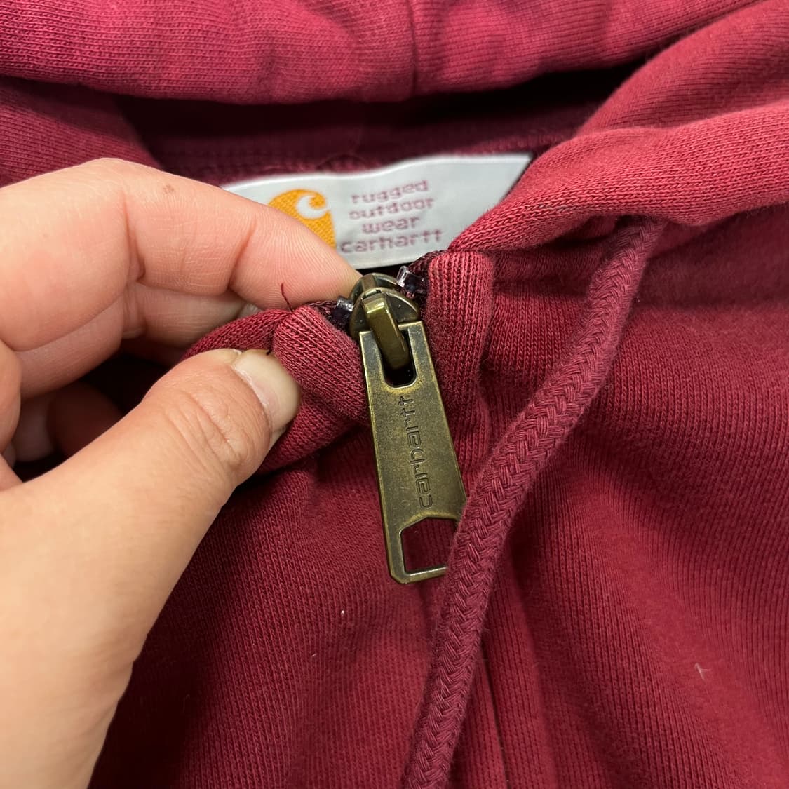 100 칼하트 WIP 후드집업 상품이미지4