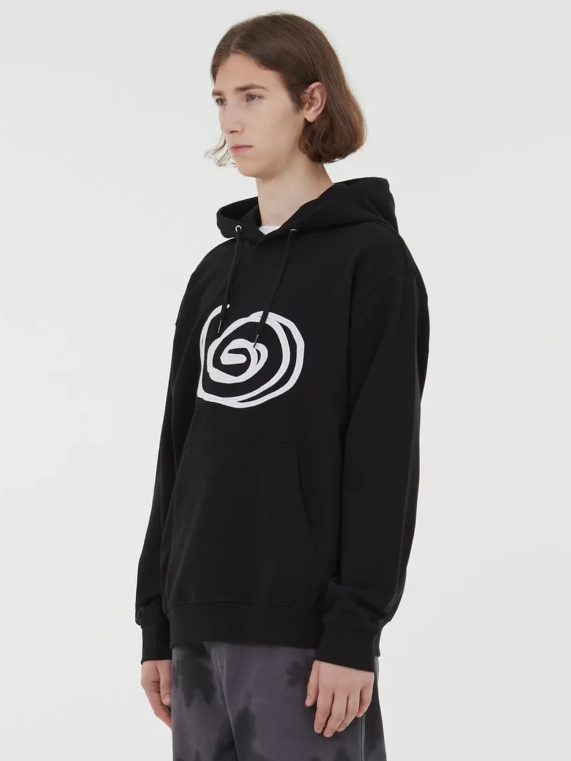 LMC | 스파이럴 후디 후드티 블랙 후드집업 맨투맨 엘엠씨 S 상품이미지6