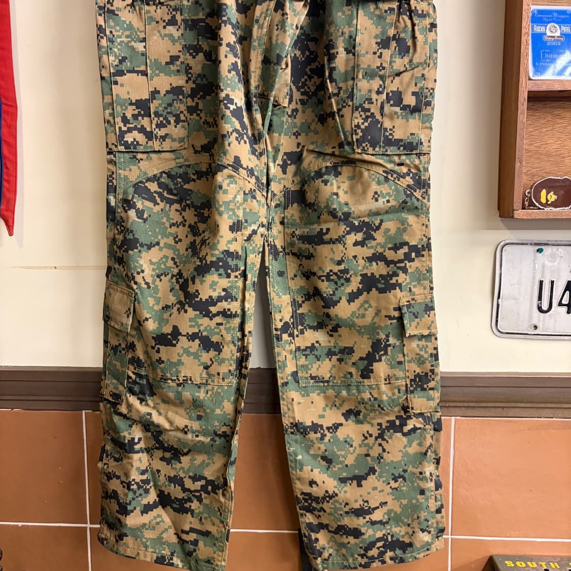 미해병대 오리지널 USMC MARPAT 전투복 팬츠 S-L 데드스탁 상품이미지3