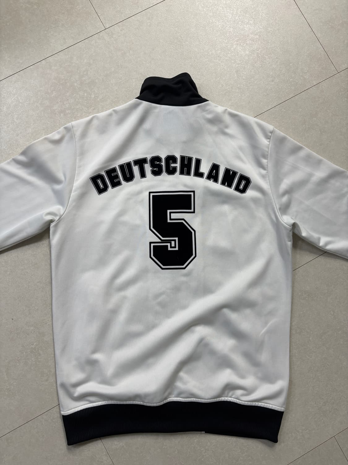 아디다스 독일 국가대표 희귀 져지 S 트랙탑 자켓 화이트 상품이미지6